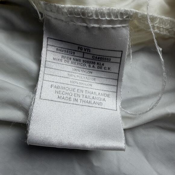 Nike Jacket Womens Small White Full Zip Windbreaker Track Running Coat - Picture 5 of 15